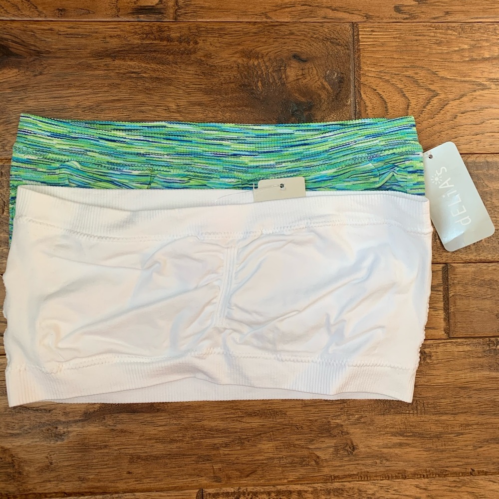 Delias cotton bralette/ bandeau bundle